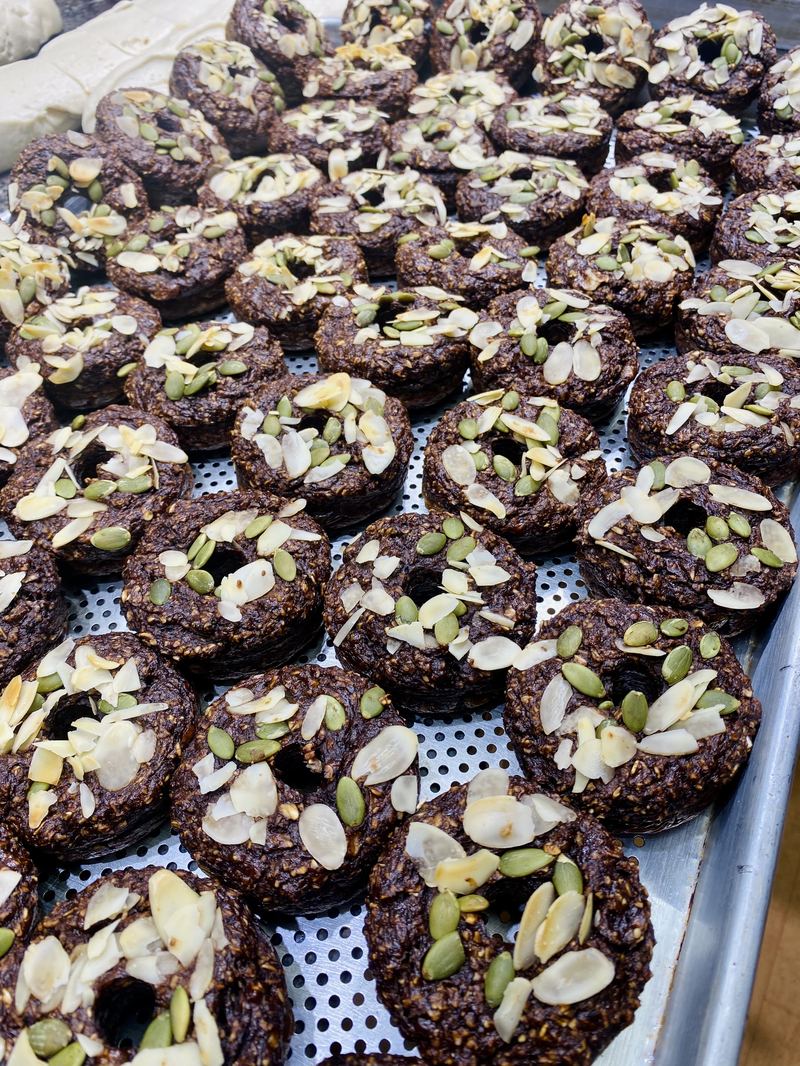 Donut chuối yến mạch