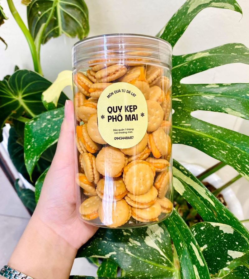 Quy kẹp phô mai - hũ lớn