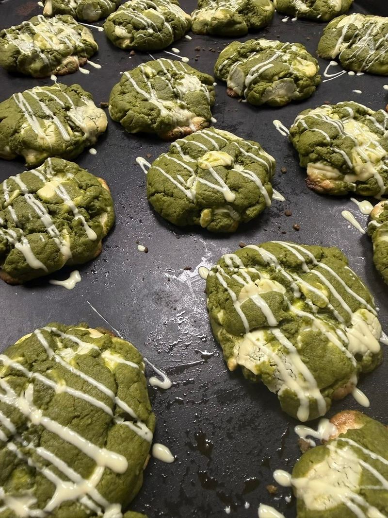 New York Cookie Matcha cream cheese