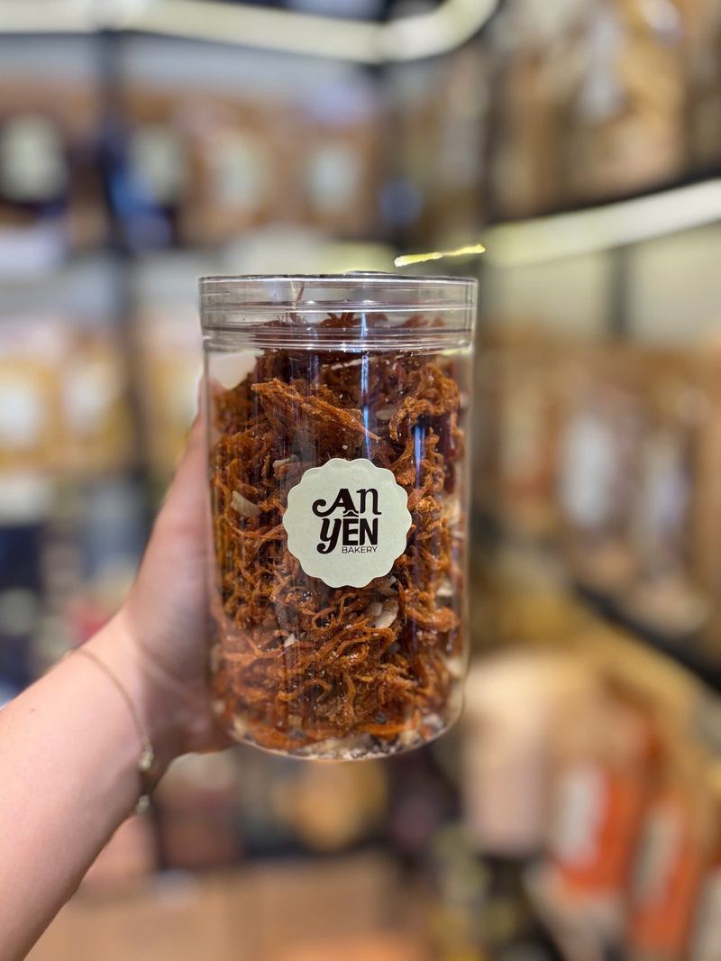 Khô heo cháy tỏi - hũ