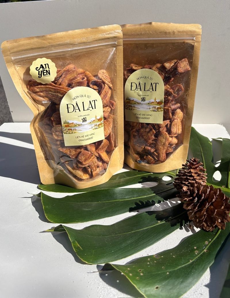 Chuối sấy không đường 500g