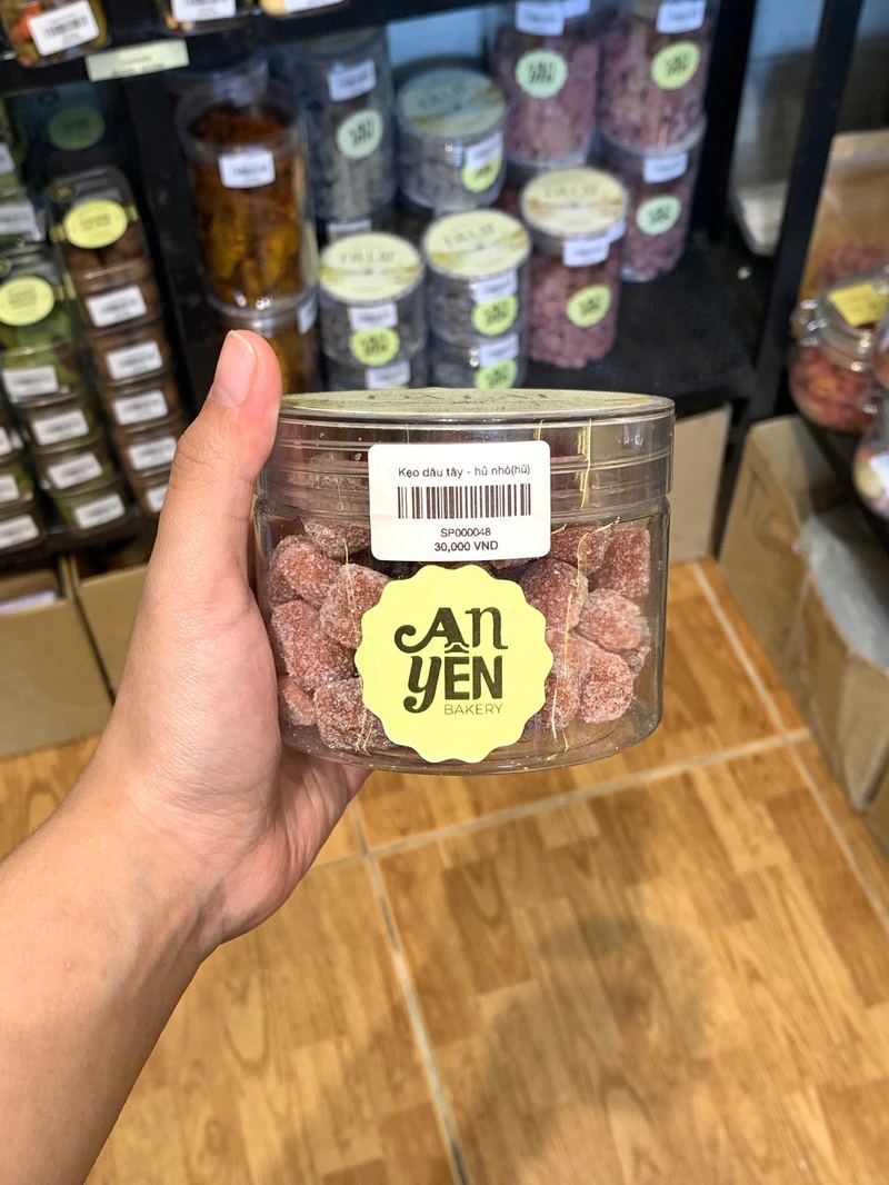 Kẹo dâu tây - hũ nhỏ